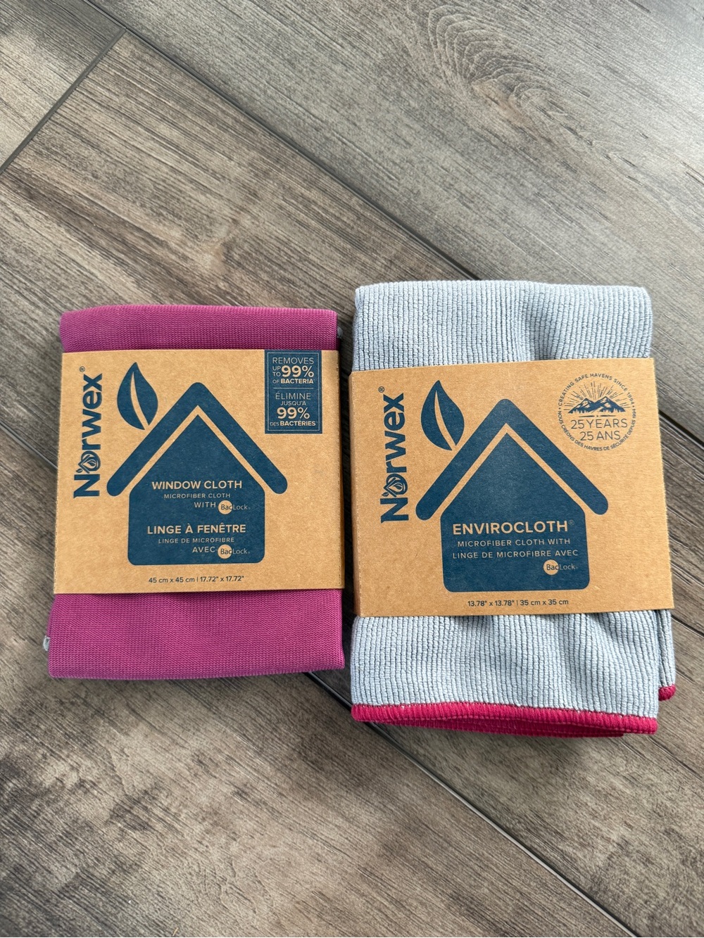 Norwex window cloth and envirocloth (new)